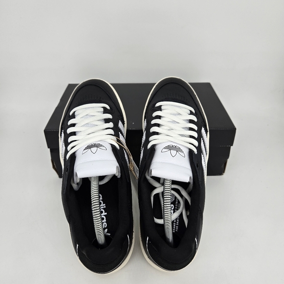 New adidas Tyshawn Low 'Core Black Cloud White' JQ1137 Men's Shoes Size 12 - Picture 5 of 8